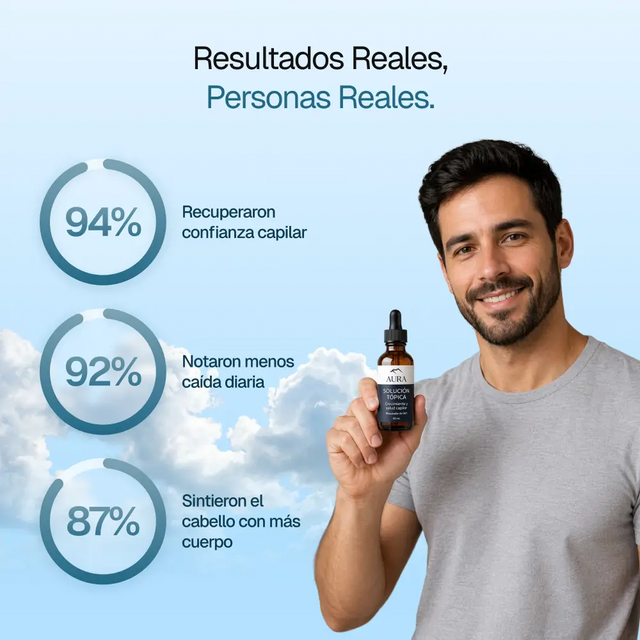 AURA® Tónico DHT Control - Tónico Capilar Anti-Miniaturización