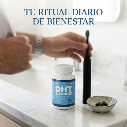 AURA® DHT Blocker - Potencia la Densidad y Fuerza de tu Cabello con AURA®