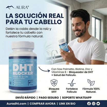 AURA® Bloqueador natural de la DHT