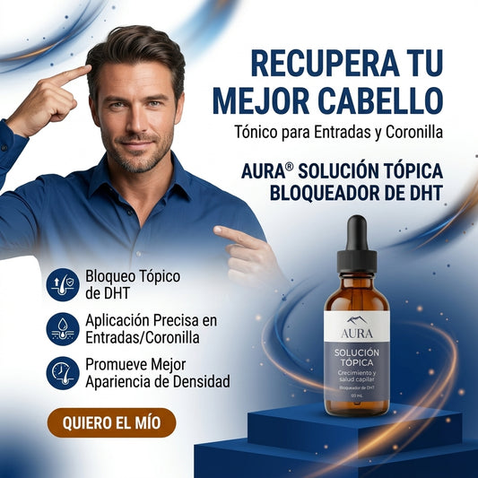 AURA® Tónico DHT Control - Tónico Capilar Anti-Miniaturización